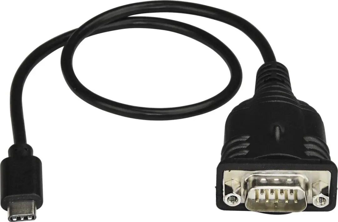 Startech ICUSB232PROC USB-C naar Seriële Adapter - Zwart
