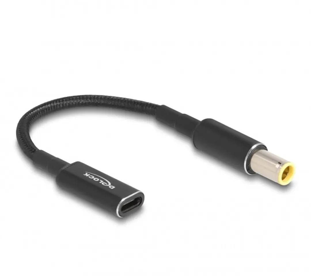 Delock USB-C naar IBM/Lenovo Notebook Laadadapter 7,9x5,5mm