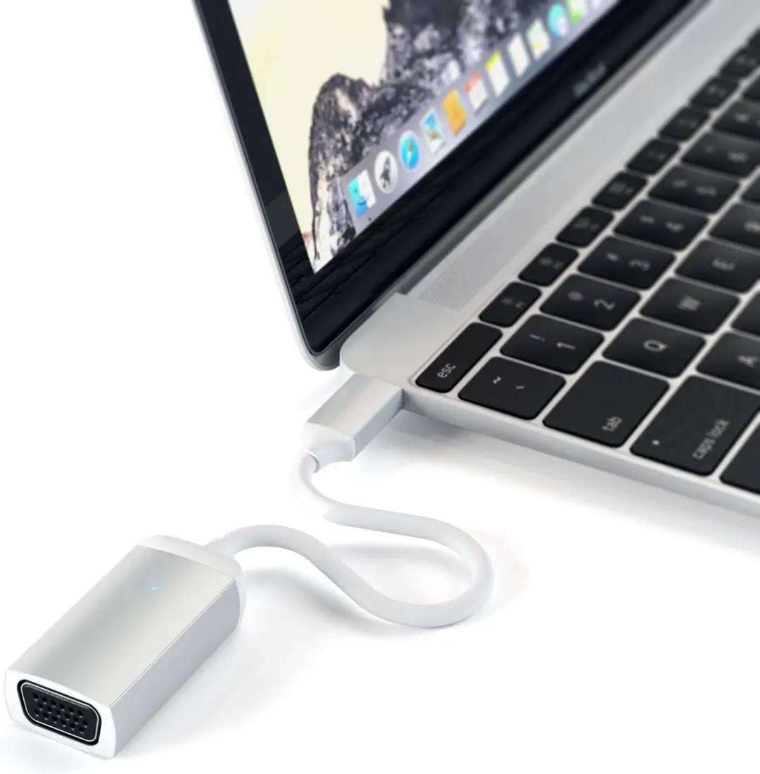 Satechi Type-C VGA Adapter - Zilver - afbeelding 6 van 6