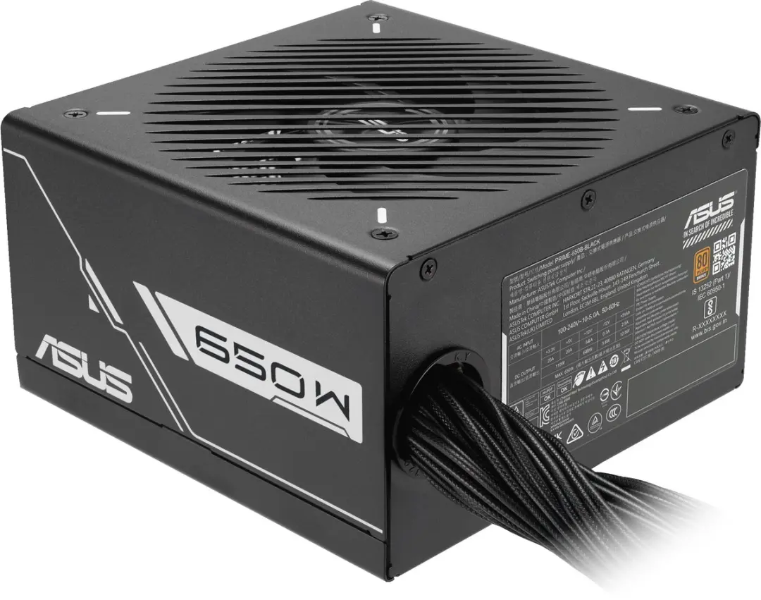 ASUS Prime 650B-BLACK Voeding 650W - Zwart