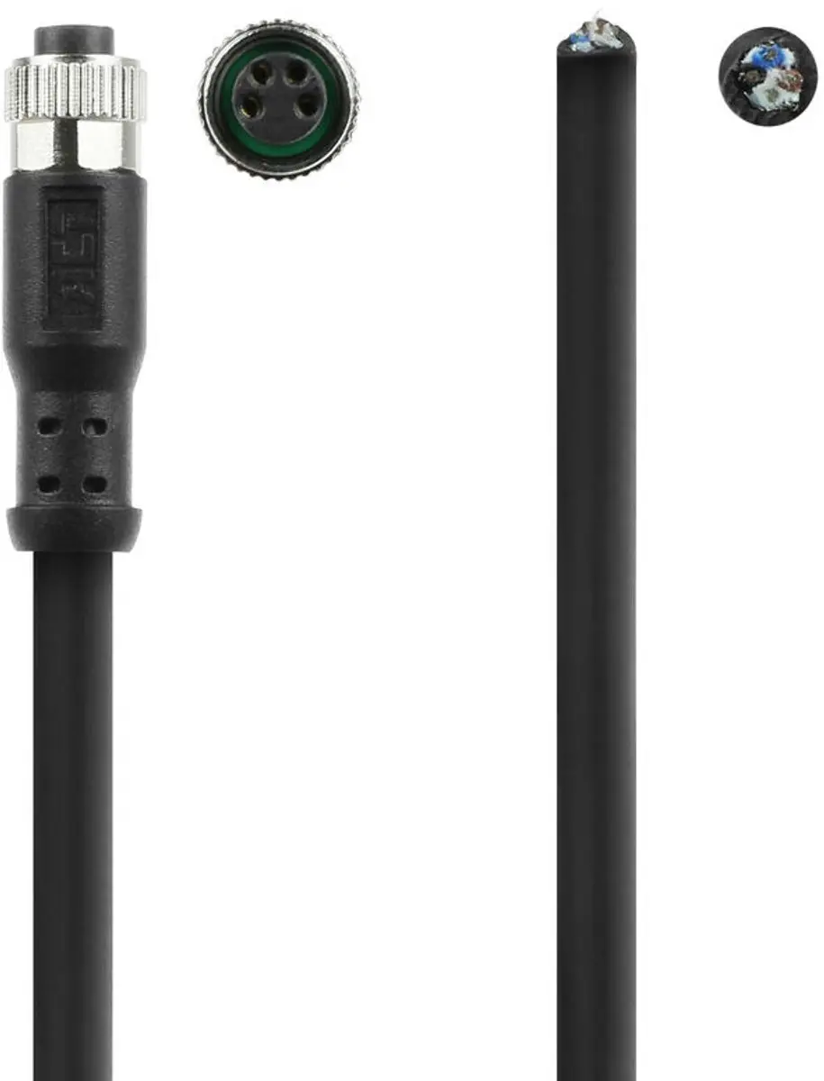 ACT Industrial 3m Sensor Kabel M8A 4-polig - Ultraflex Xtreme TPE