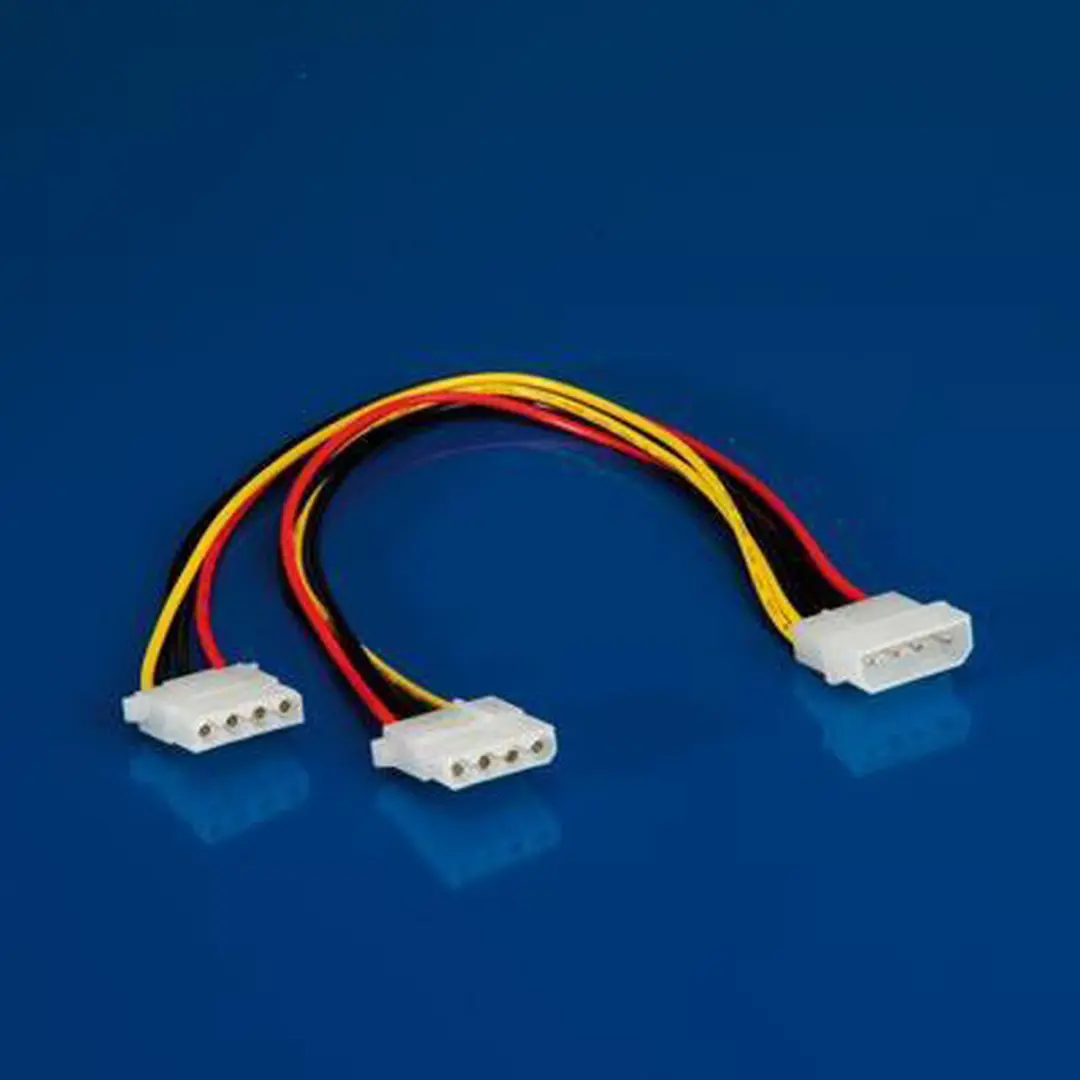 Roline Molex Splitter 2xM - 0,30m