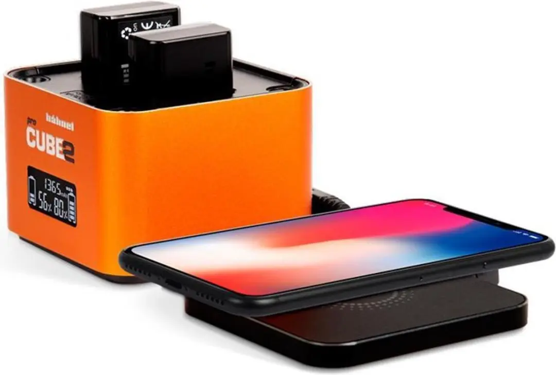 Hähnel PowerCube Qi Draadloze Lader - Zwart
