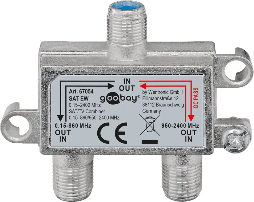 Goobay SAT EW Kabel-combiner