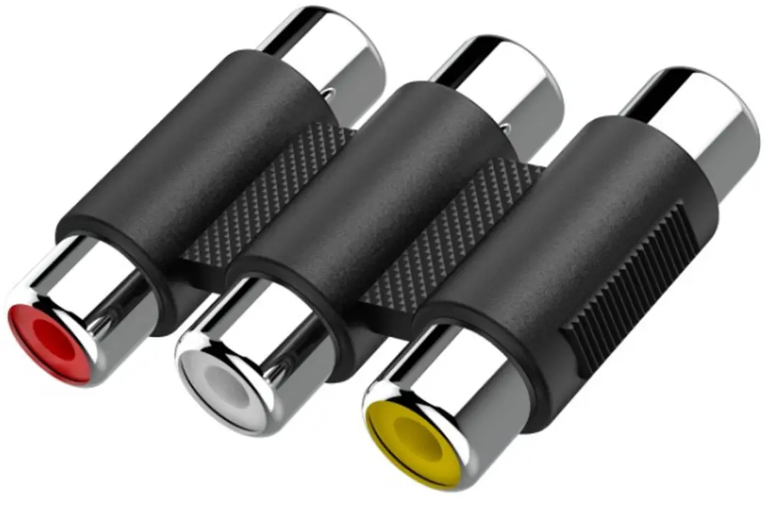 Hama Video-Adapter 3 Cinch-Koppelingen
