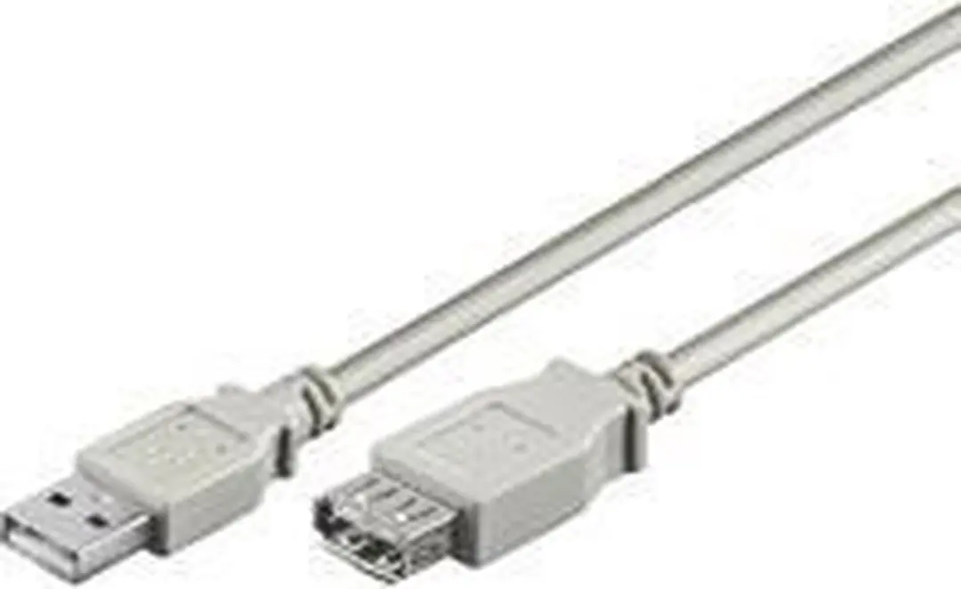 Goobay USB 2.0 Hi-Speed Verlengkabel 5m - Grijs