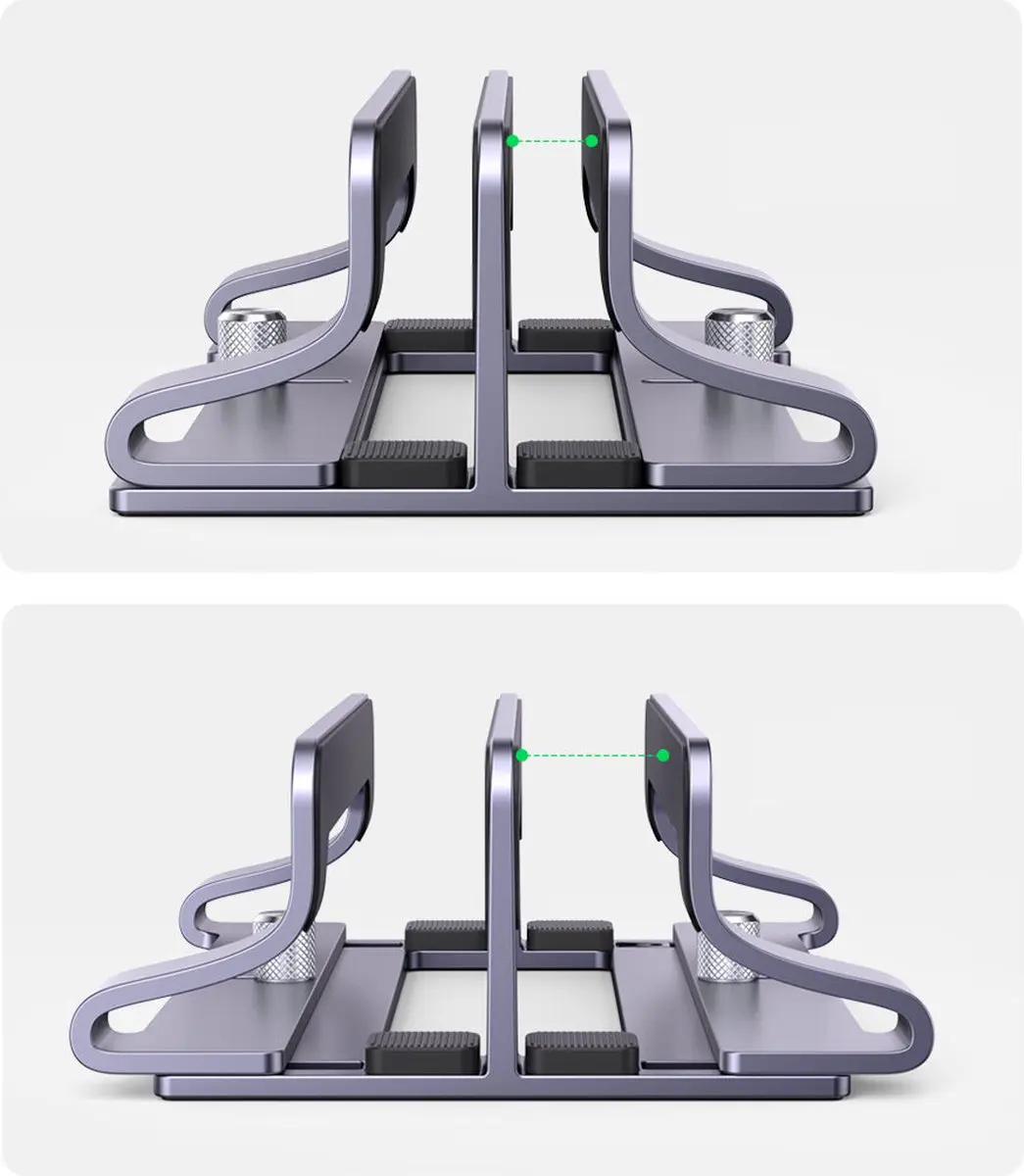 Ugreen LP258 Dual Aluminium Laptopstandaard - Verstelbaar - 15.6 inch - afbeelding 6 van 6