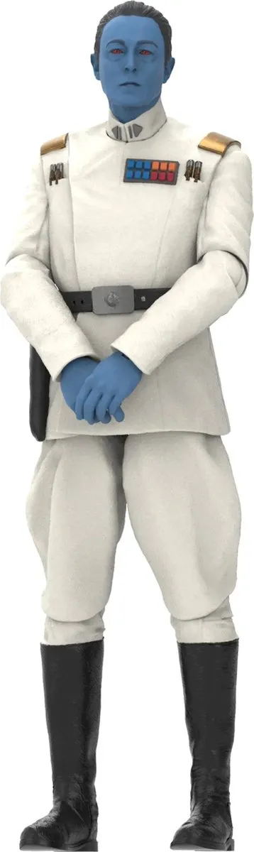 Hasbro Star Wars Grand Admiral Thrawn Black Series Figuur 15cm - Meerkleurig