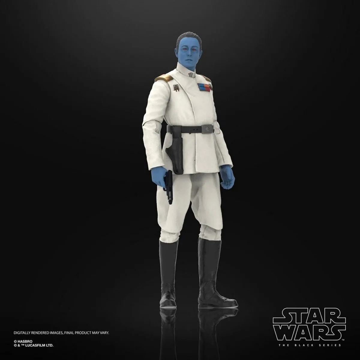 Hasbro Star Wars Grand Admiral Thrawn Black Series Figuur 15cm - Meerkleurig