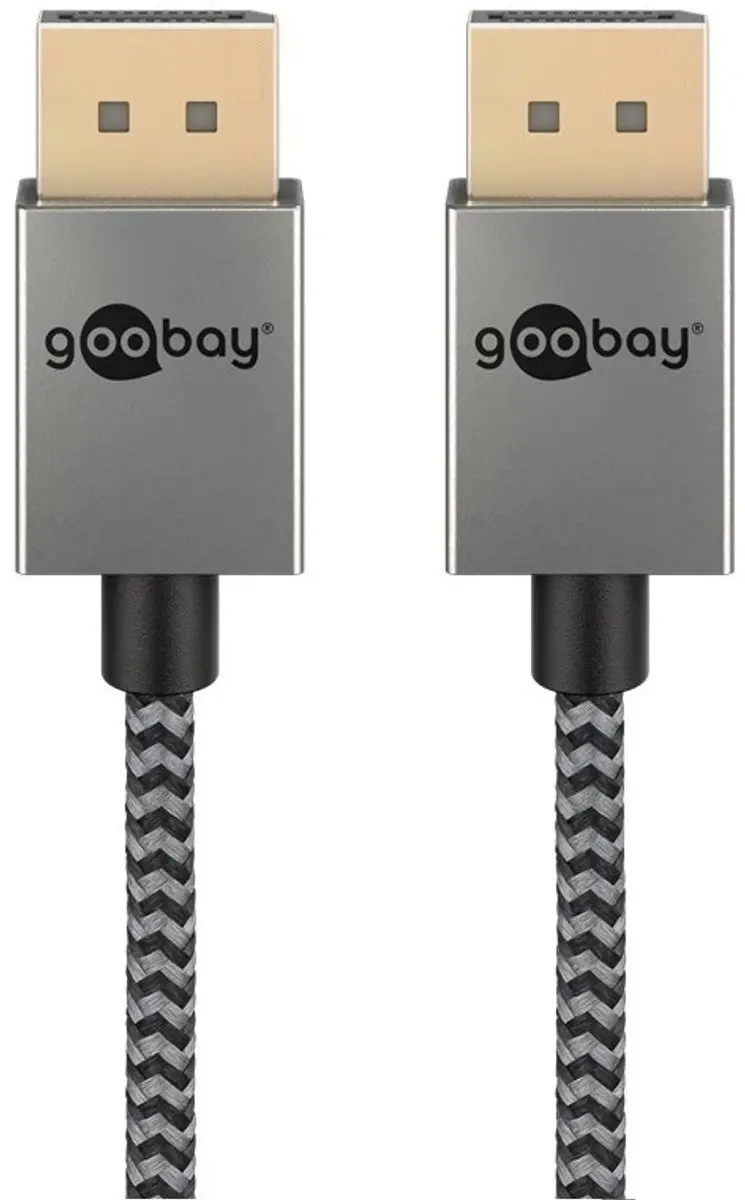 Goobay Plus DisplayPort Kabel DP2.1 10K 60Hz 1m