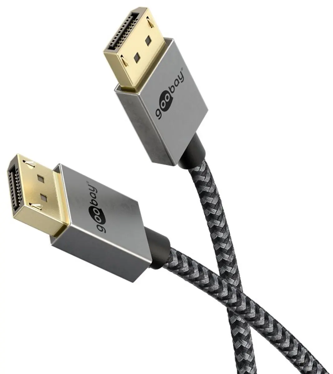 Goobay Plus DisplayPort Kabel DP2.1 10K 60Hz 1m - Zwart