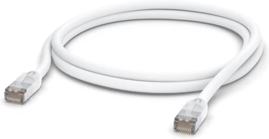 Ubiquiti UACC-CABLE-PATCH-OUTDOOR-2M-W Netwerkkabel Cat5e Wit - 2m