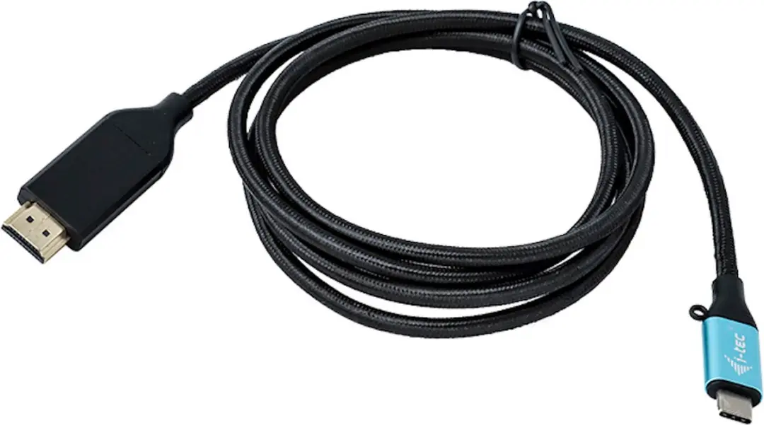 I-tec USB-C HDMI Adapter 4K 60Hz 150cm - Zwart
