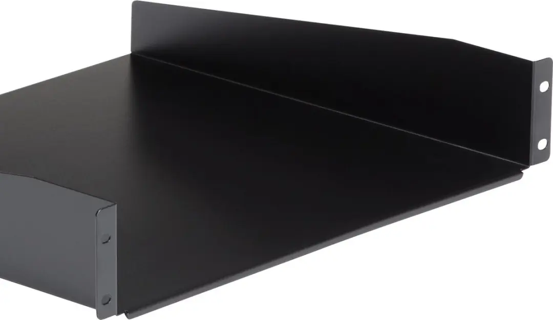 Startech CABSHELF Universele Serverrackplank - Zwart
