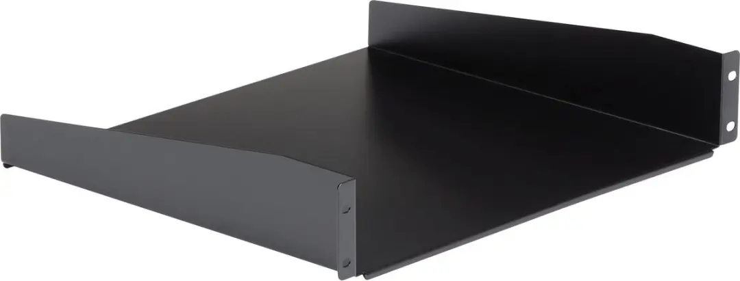 Startech CABSHELF Universele Serverrackplank - Zwart