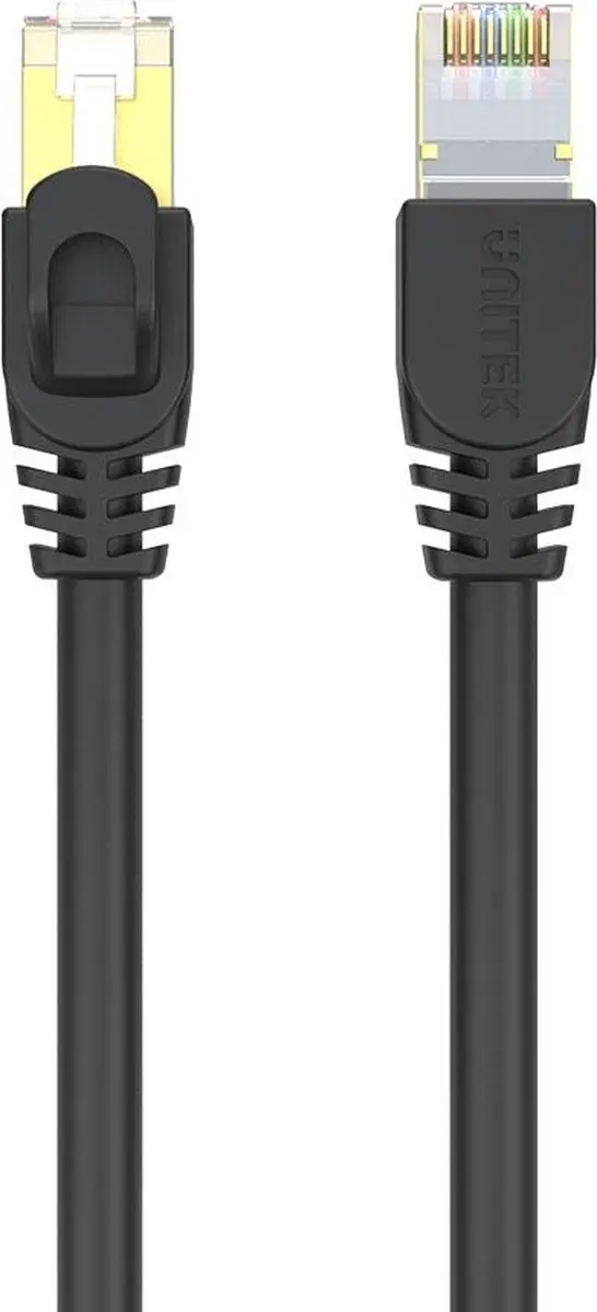 UNITEK C1815EBK Tussenstuk RJ45 - Zwart