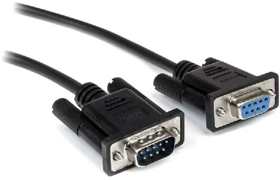 Startech SCNM9FM2MBK DB9 RS232 Nullmodemkabel 2m