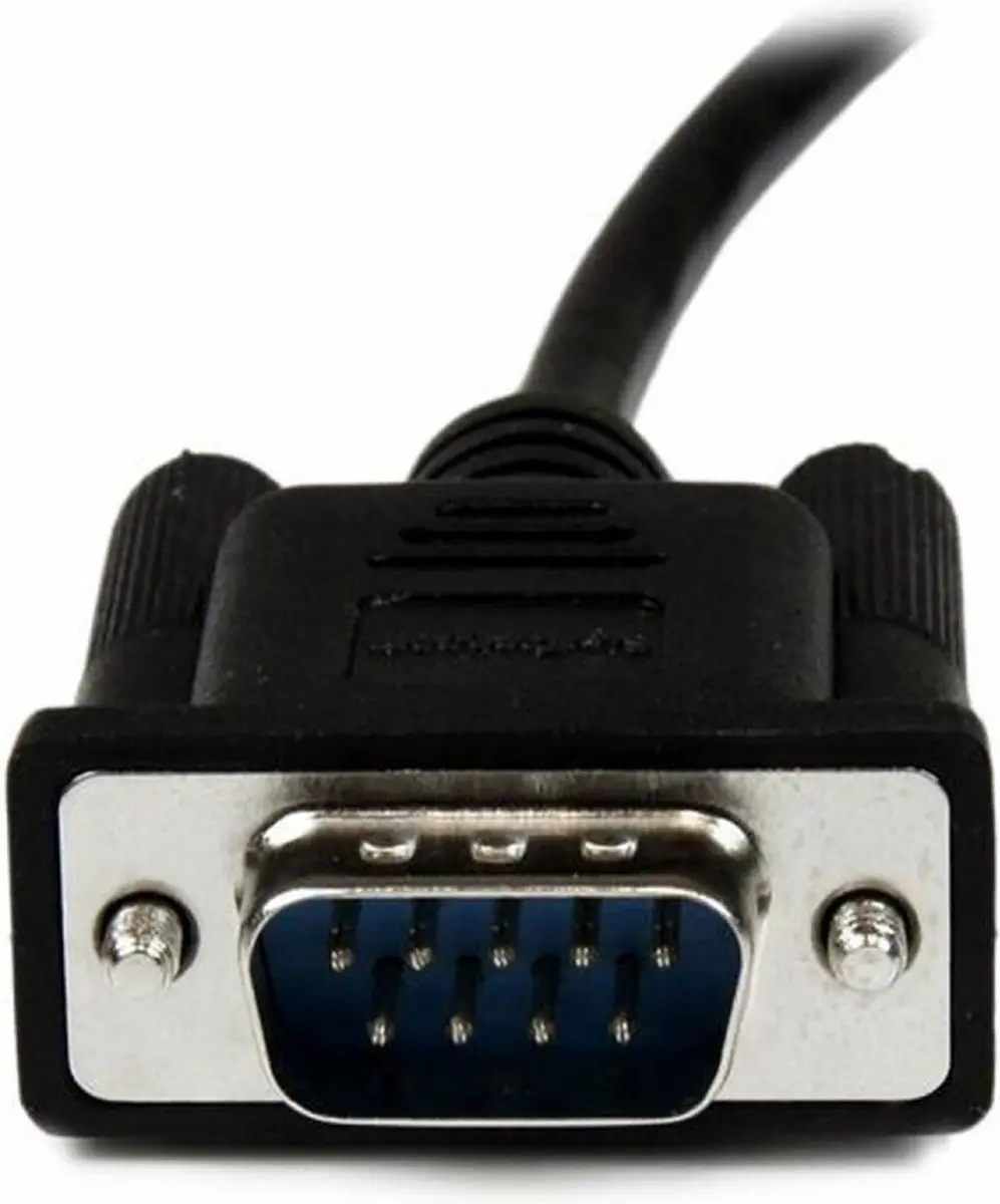 Startech SCNM9FM2MBK DB9 RS232 Nullmodemkabel 2m - Zwart