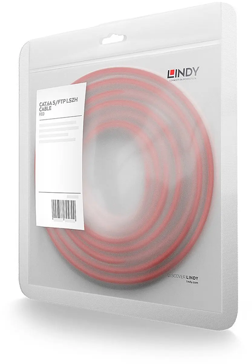 Lindy UTP Category 6 Kabel 47166 - 5m - Rood