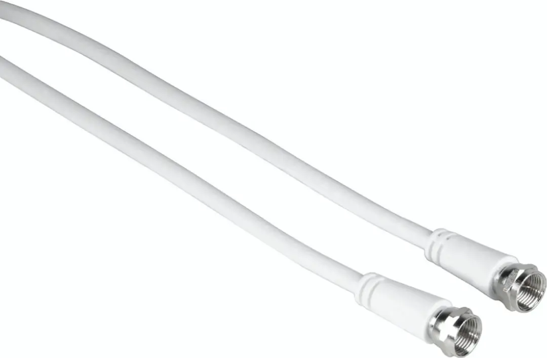 Hama 00205037 coax-kabel 1,5 m F Wit