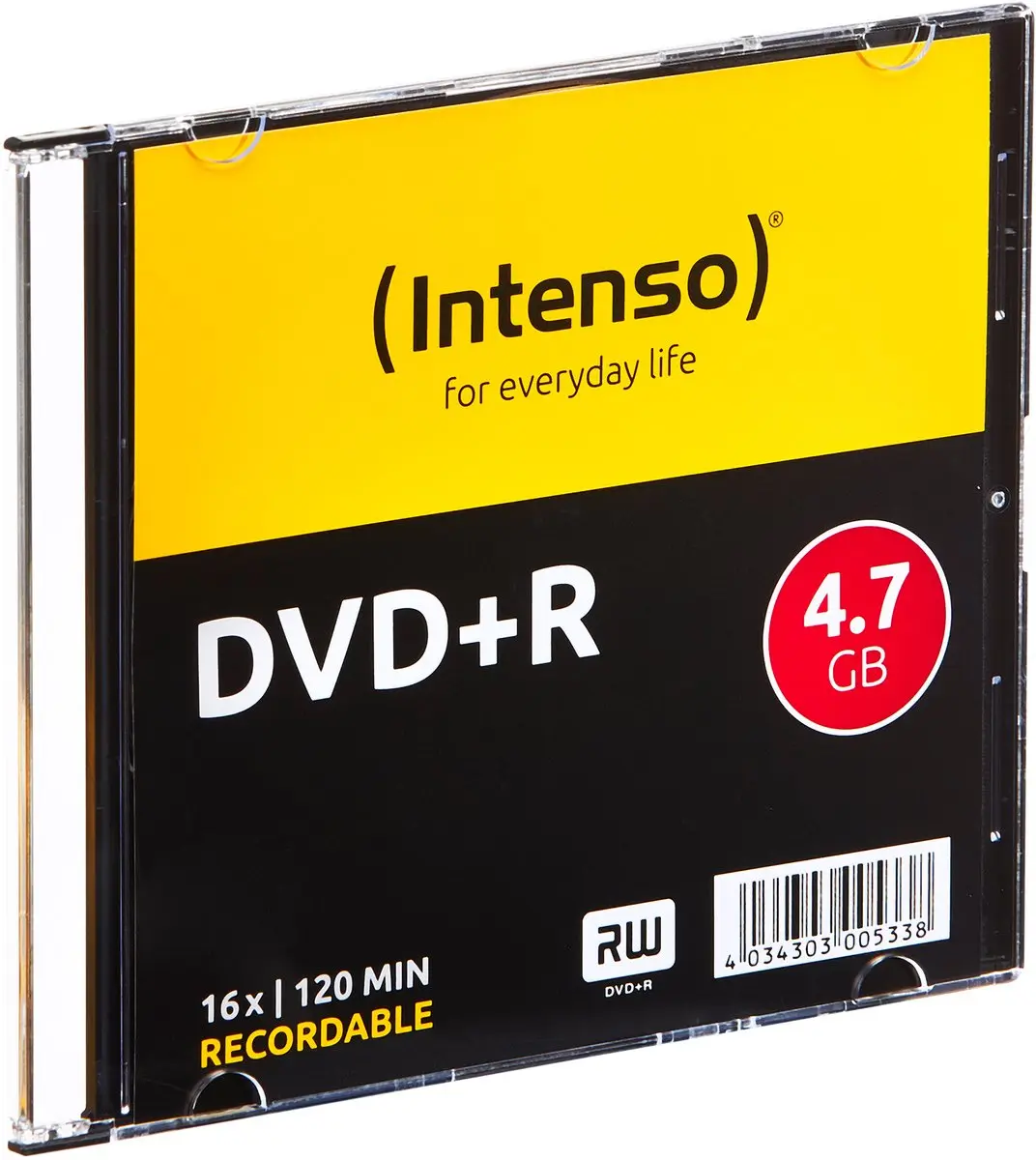 Intenso 4111652 DVD+R 4.7GB - 10 Stuks