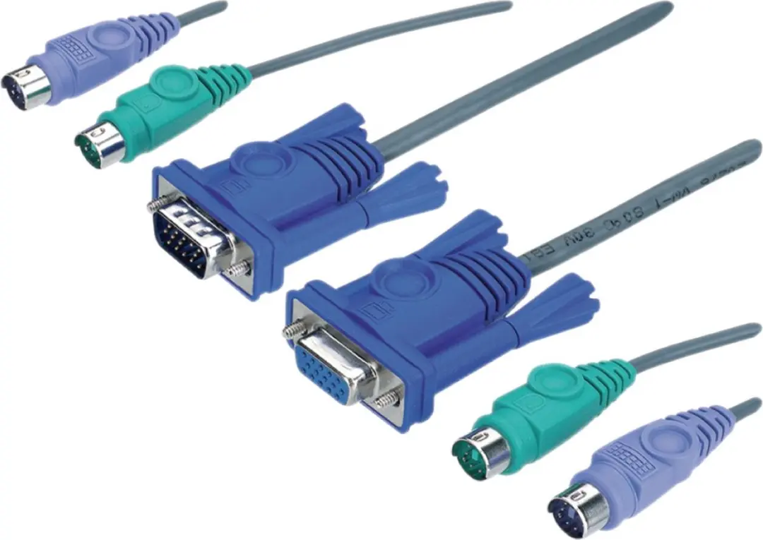 Aten 2L-1010P/C KVM-kabel 10m - Zwart