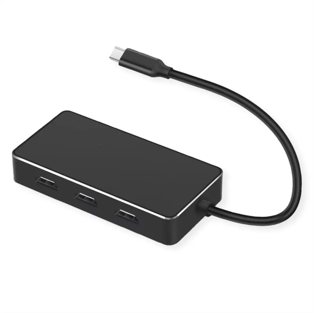 Value Multi-Display Adapter USB-C 3x HDMI - 4K - Zwart