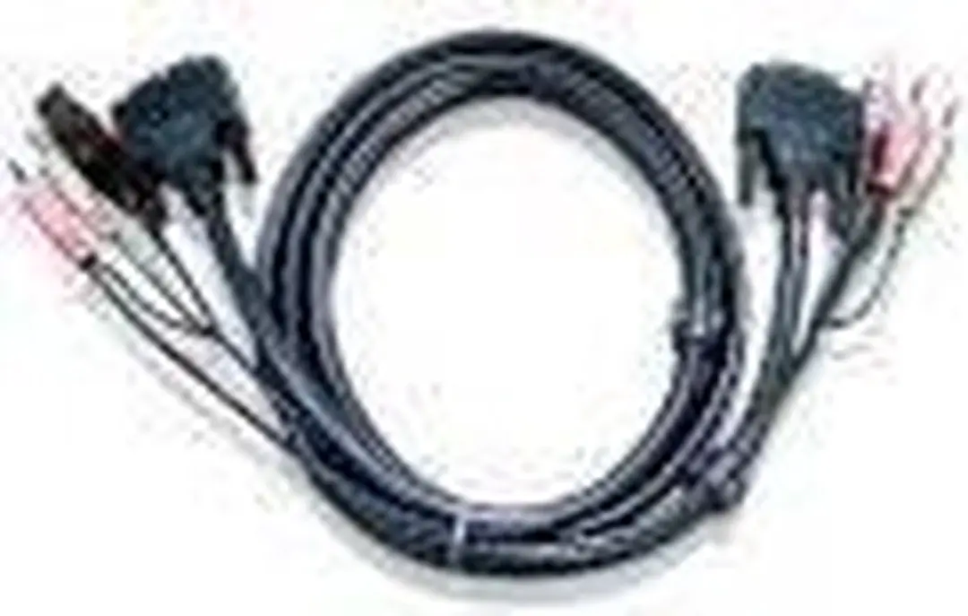 Aten 2L-7D03U DVI-D KVM Kabel - 3m - Zwart
