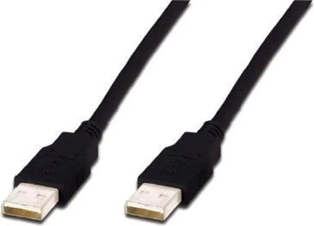 Digitus USB 2.0 USB-A Kabel 1m - Zwart