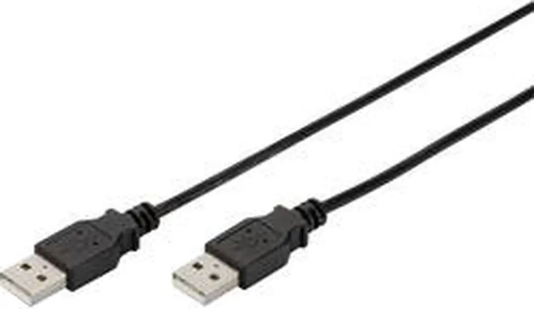 Digitus USB 2.0 USB-A Kabel 1m - Zwart