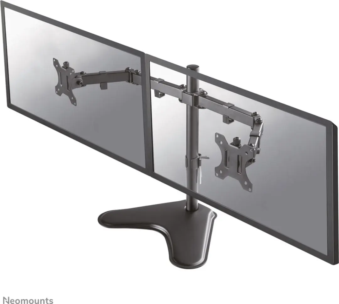NÖRDIC MS-01 Universele Monitorbeugel - 2x 13-27" - Zwart