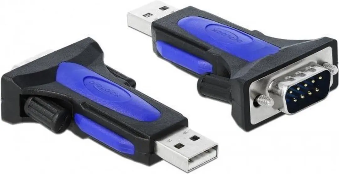 Delock USB-A naar RS485 Adapter 9-pins SUB-D - 0,8m - Zwart