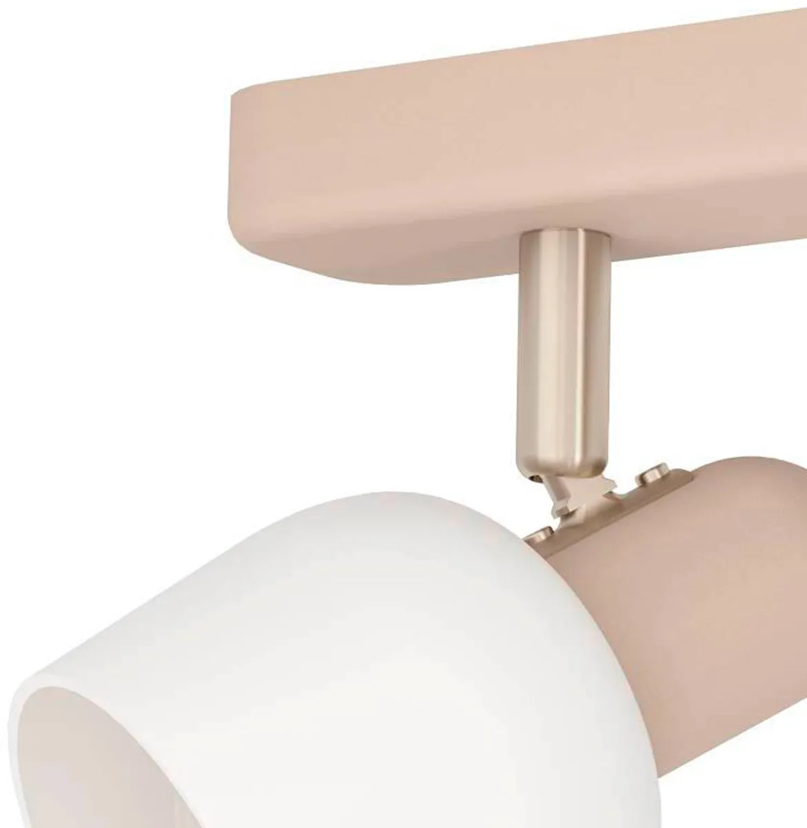 Eglo Corato Spot E14 - 2x30cm - Wit/Zand