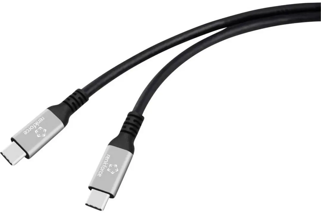 Renkforce RF-6805038 USB-C-kabel 4.0 1.5m