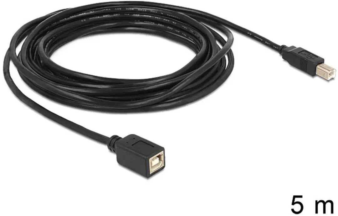 Delock 83429 USB-kabel - Zwart