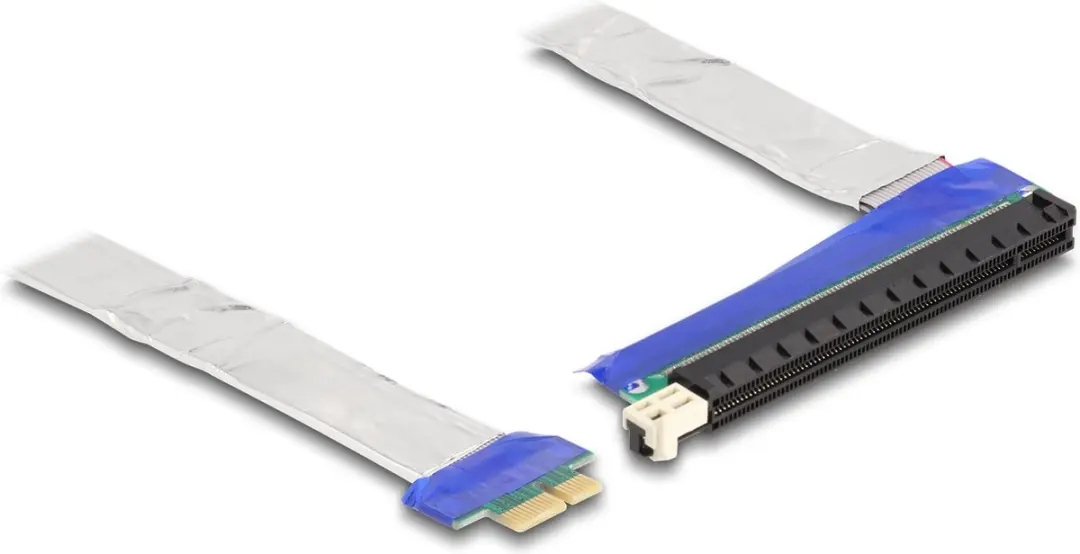 Delock PCIe Riser x1 naar x16