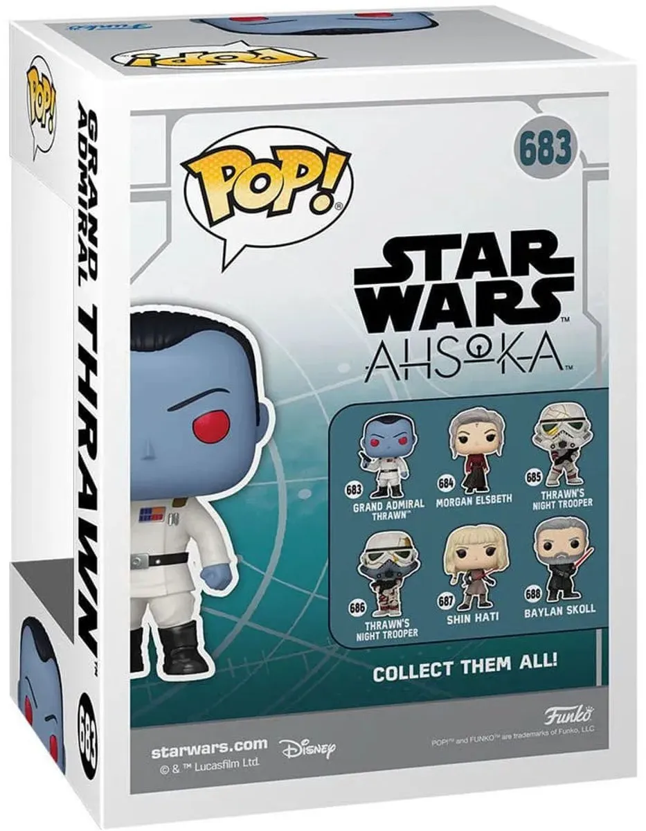 Funko Pop Star Wars Grand Admiral Thrawn #683 - Multi