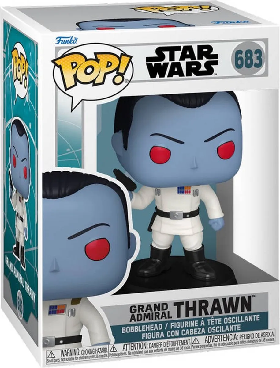 Funko Pop Star Wars Grand Admiral Thrawn #683 - Multi