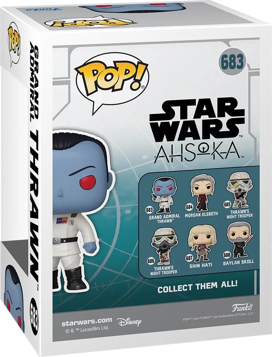 Funko Pop Star Wars Grand Admiral Thrawn #683 - Multi - afbeelding 6 van 6