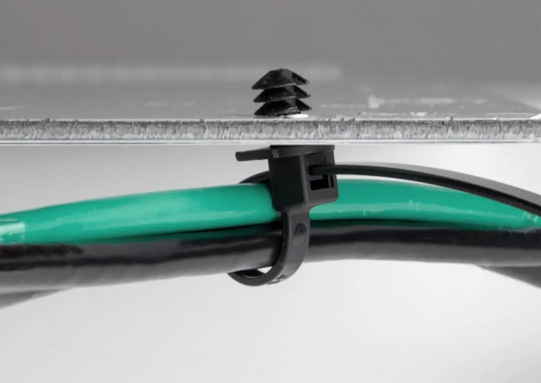 Delock Kabelbinders met lamelbasis 200x4.8mm - 100 Stuks