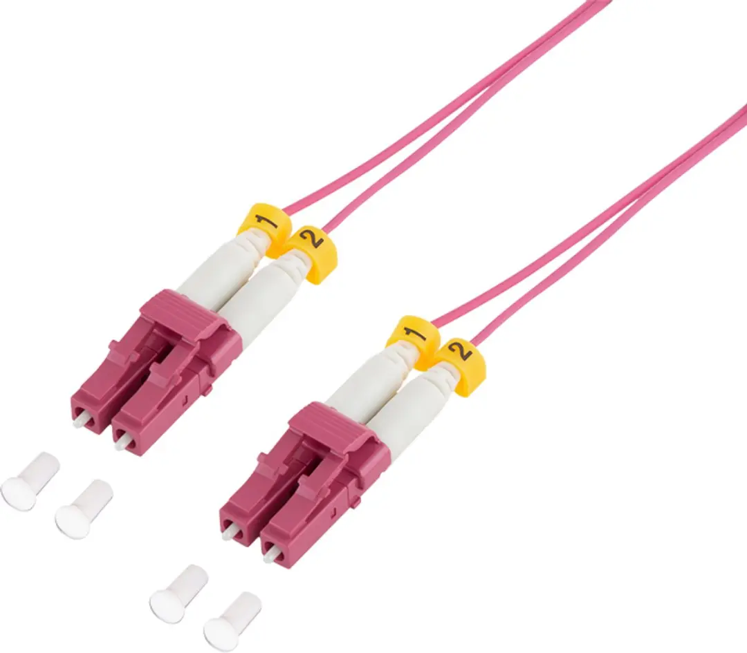 Logilink LC-Duplex OM4 Glasvezelpatchkabel 0,5m