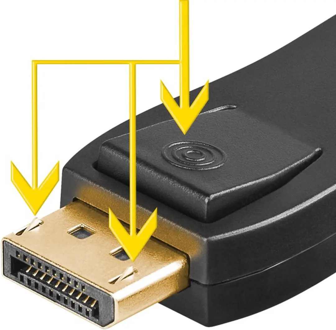 Goobay HDMI/DP Adapter - Zwart