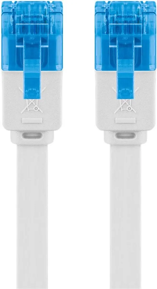 Goobay CAT6A Netwerkkabel RJ45 - 1m - Zwart