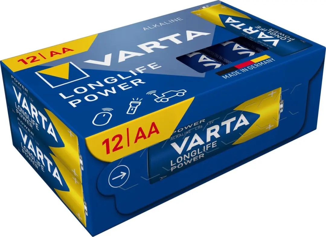 Varta Longlife Power AA Batterijen