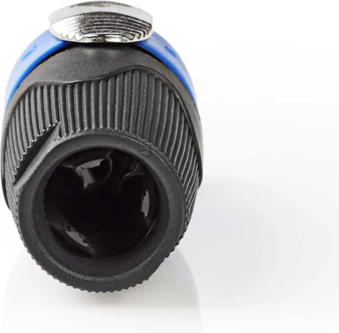 Nedis Speaker-Connector Mannelijk 8mm - Vernikkeld - Zwart - afbeelding 6 van 6