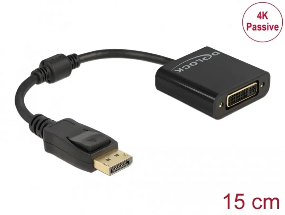 Delock DisplayPort 1.2 naar DVI Adapter