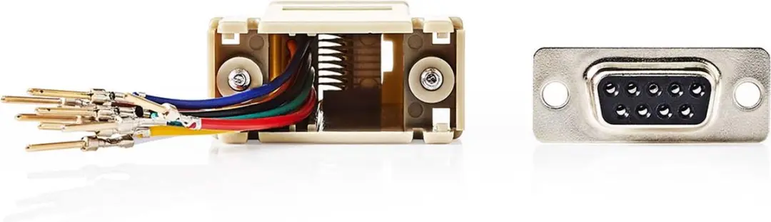 Nedis CCGB52821IV Seriële Adapter D-SUB 9 Male