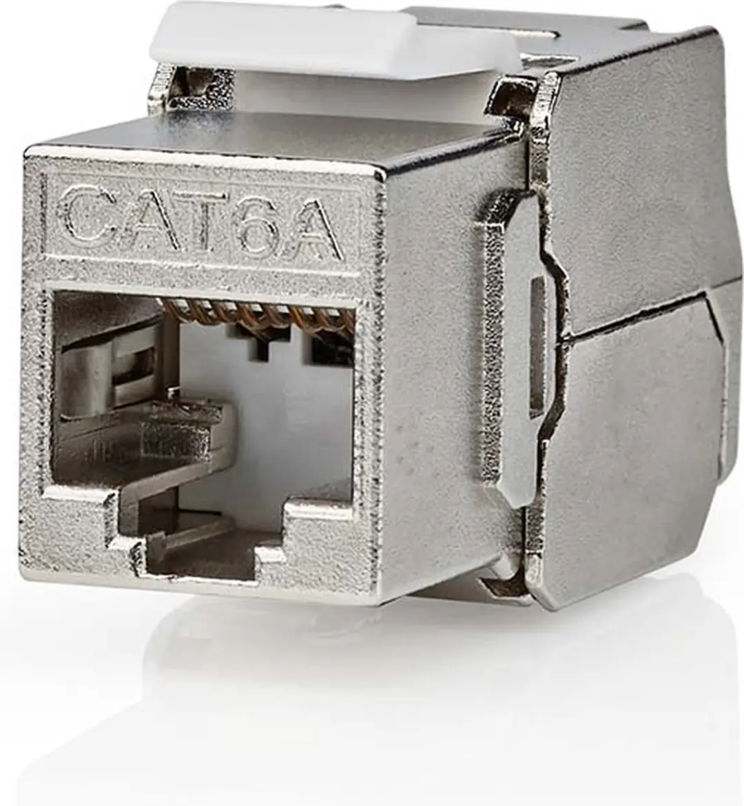 Nedis Keystone CAT6a RJ45 Grijs Metaal