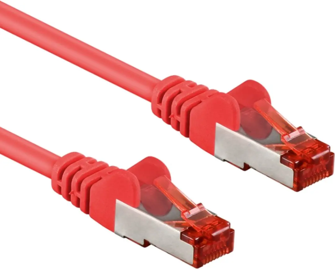 Goobay 68286 S/FTP CAT6 Netwerkkabel - 30m - Rood