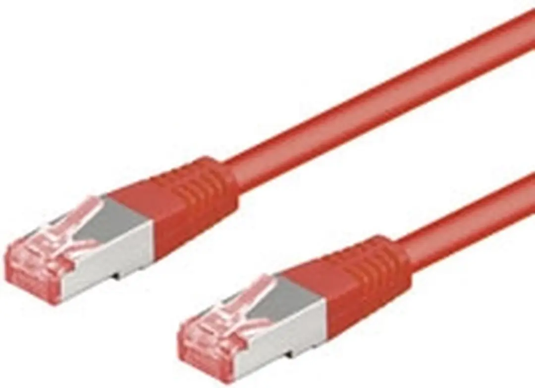 Goobay 68286 S/FTP CAT6 Netwerkkabel - 30m - Rood
